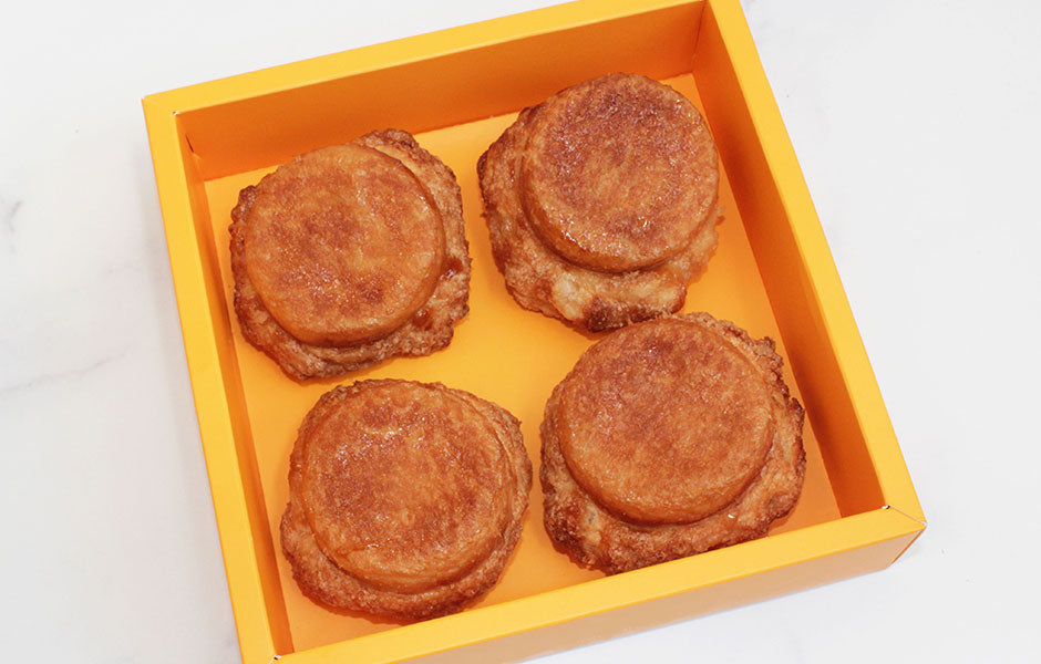 Close up of Dominique Ansel 4pc DKA in Gift Box