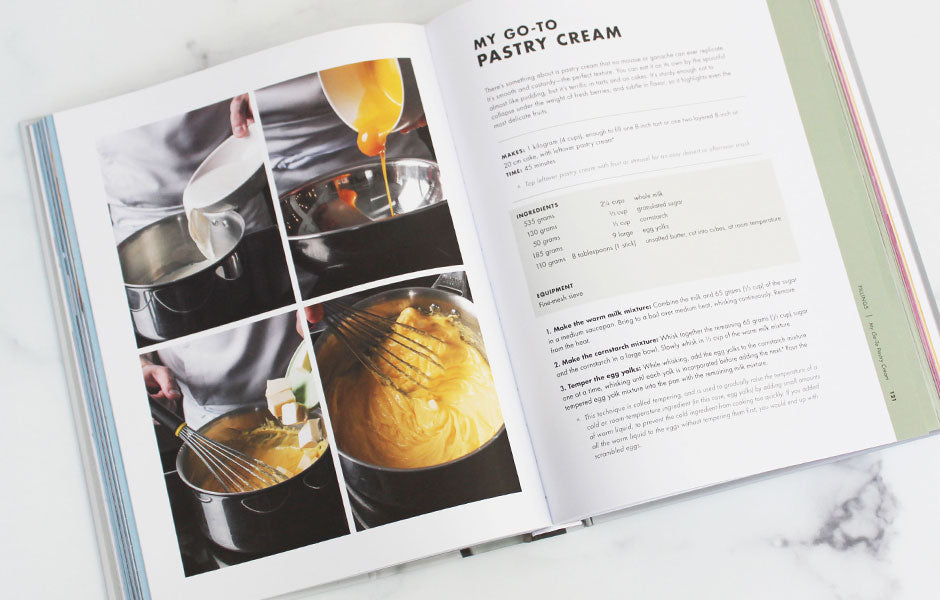 Dominique Ansel Everyone Can Bake cookbook open