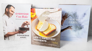 TRIO of Signed Cookbooks