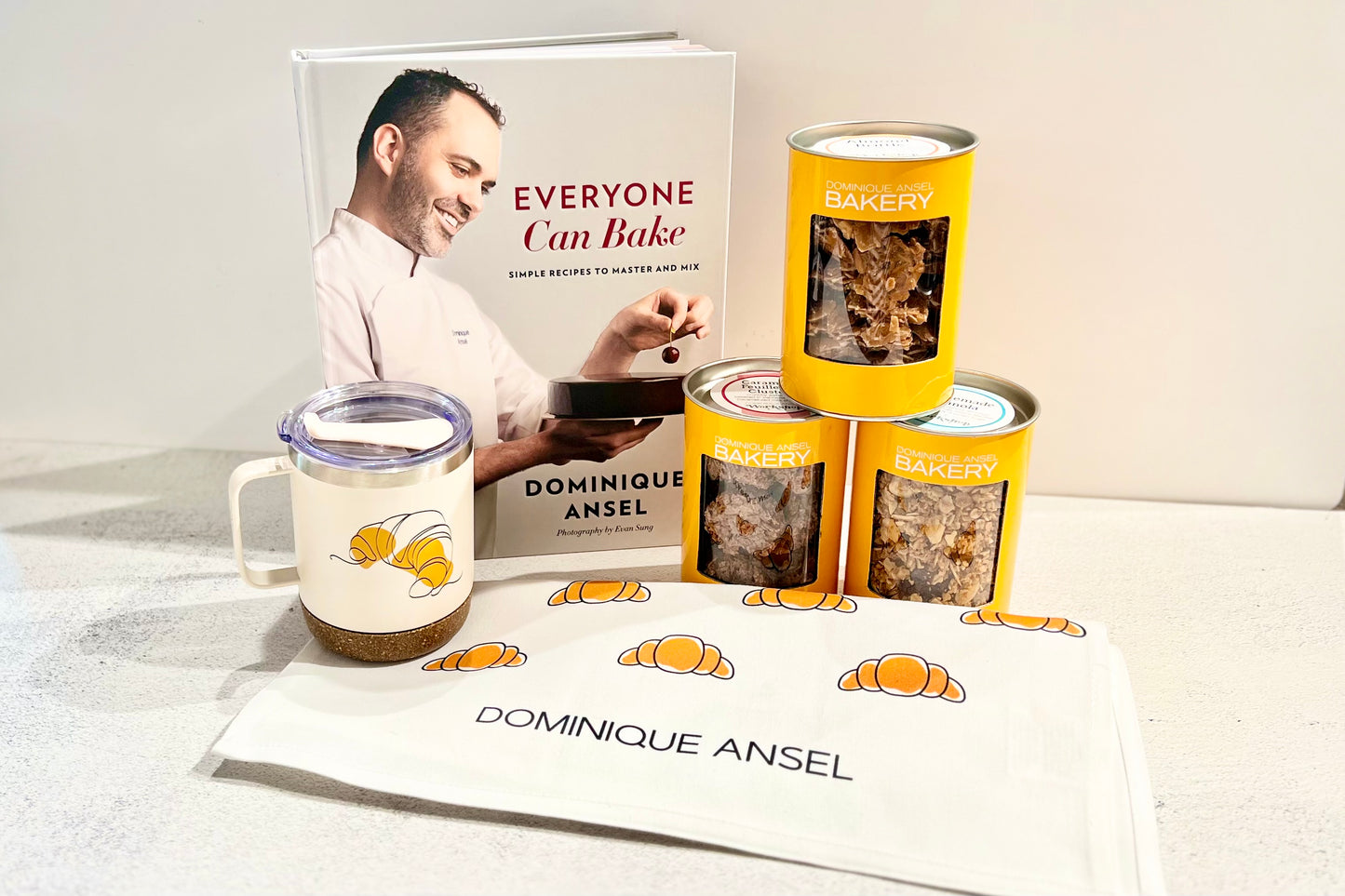 Contents of Bakers Gift Set by Dominique Ansel