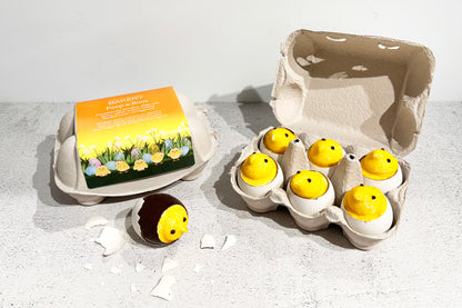 6pc Peep-a-Boo Chocolate Eggs