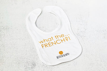 What the French?! Baby Bib